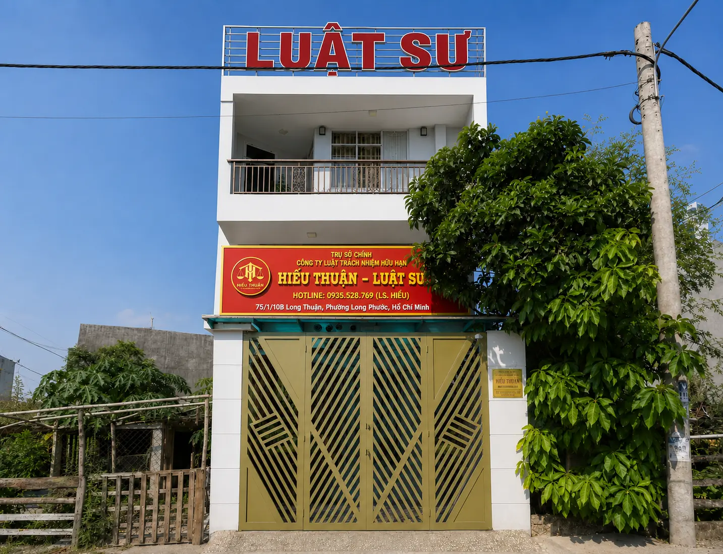trụ sở công ty luật hiếu thuận