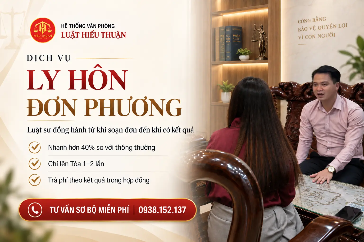 dịch vụ luật sư ly hôn đơn phương
