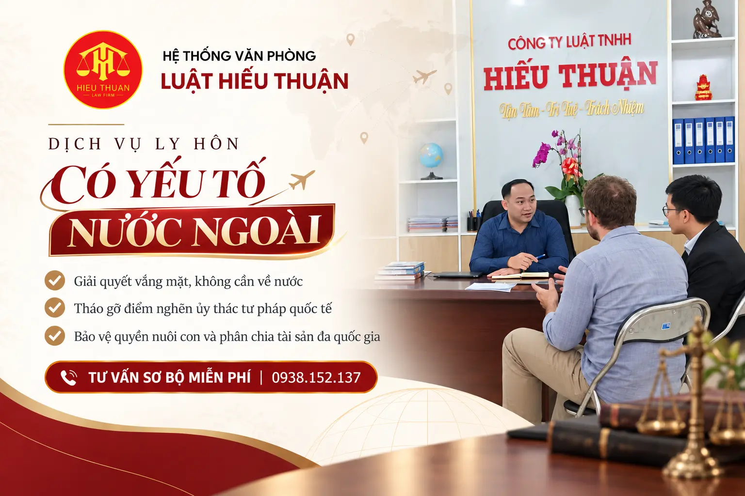 dịch vụ ly hôn có yếu tố nước ngoài