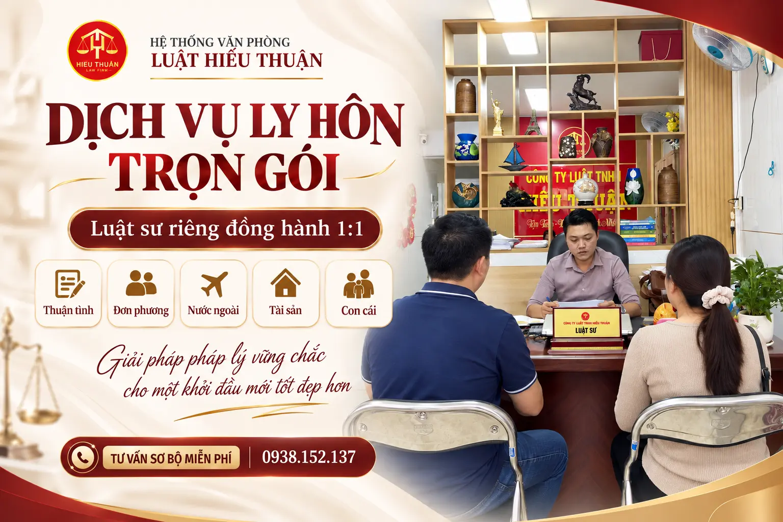 dịch vụ ly hôn trọn gói